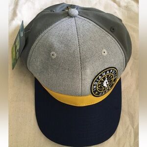 Indianapolis Gray and Navy Cap